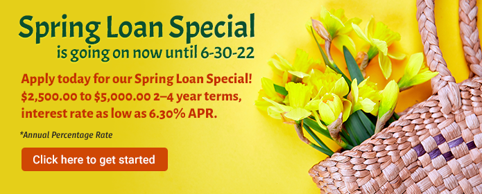 Spring Loan Special